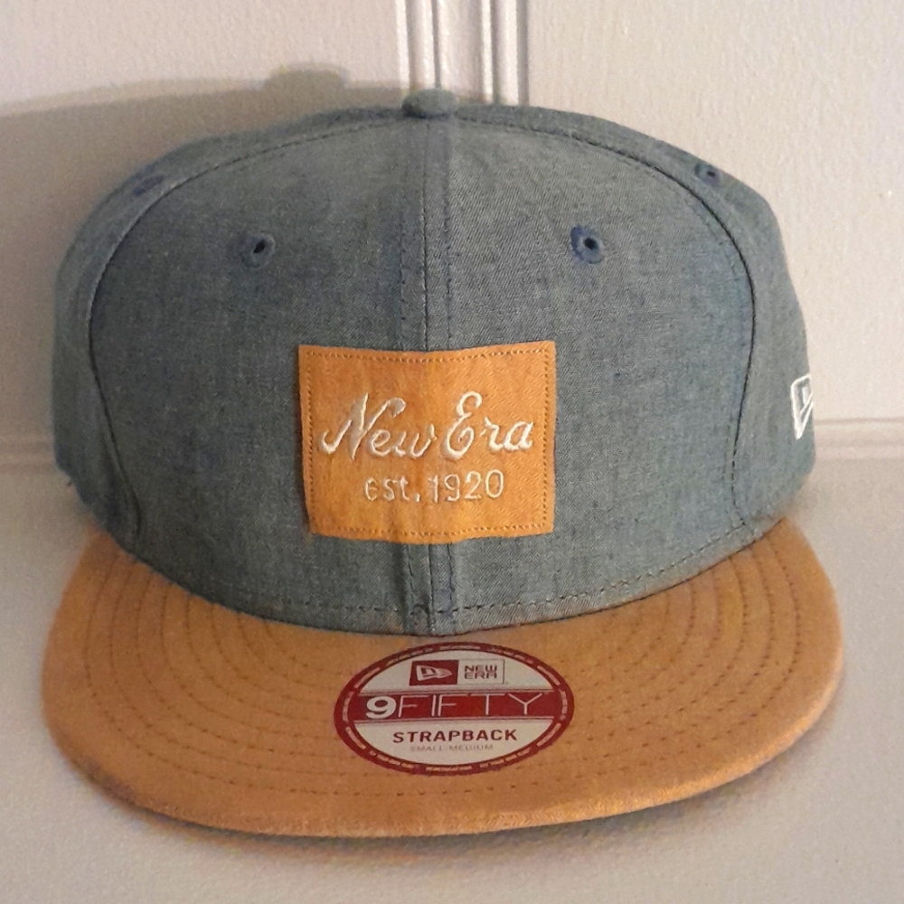 New Era Suede Patch Strapback Hat